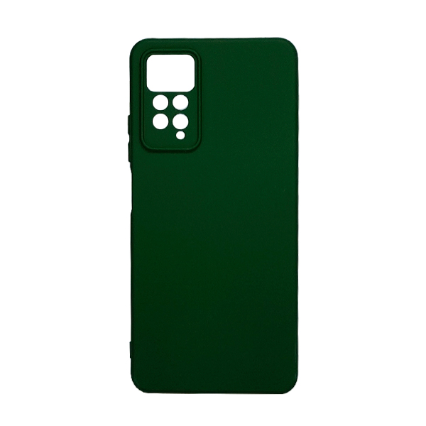 Чехол Original Soft Touch Case for Xiaomi Redmi Note11 Pro/ 5G/Note 12 Pro 4G Dark Green with Camera Lens