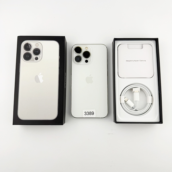 Apple iPhone 13 Pro 128GB Silver Б/У №3389 (Стан 8/10)