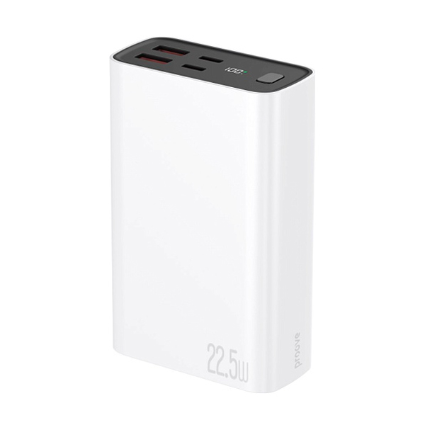 Внешний аккумулятор Proove Hyper Flux Plus 20000mAh 22.5W White