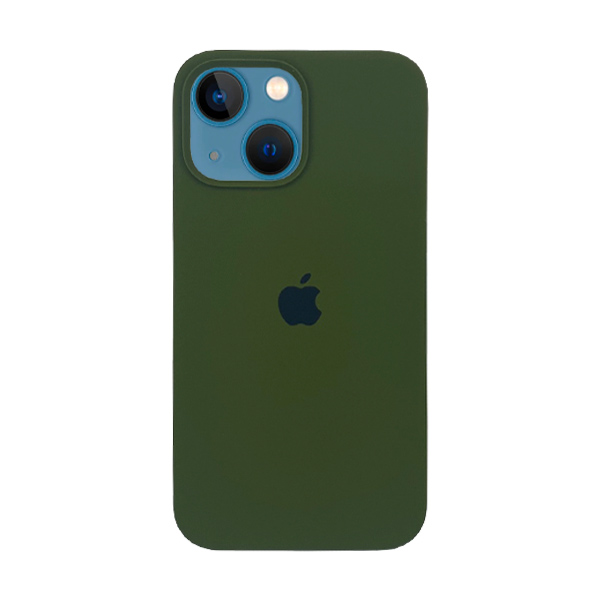 Чехол Soft Touch для Apple iPhone 13 Mini Olive Green