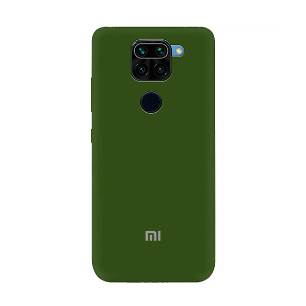 Чехол Original Soft Touch Case for Xiaomi Redmi Note 9/Redmi 10x Olive