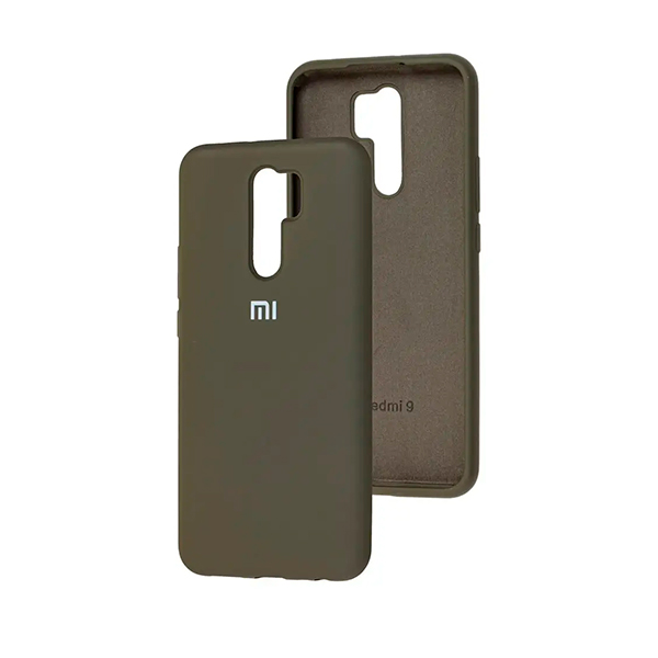 Чехол Original Soft Touch Case for Xiaomi Redmi Note 8 Olive