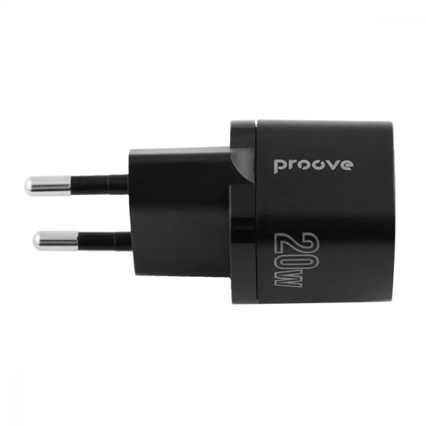 СЗУ Proove Silicone Power 20W (Type-C) Black