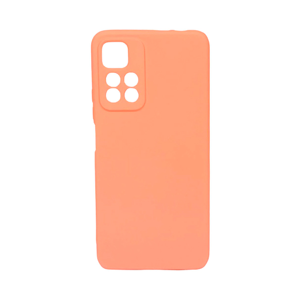 Чехол Original Soft Touch Case for Xiaomi Redmi 10/Note 11 4G Orange with Camera Lens