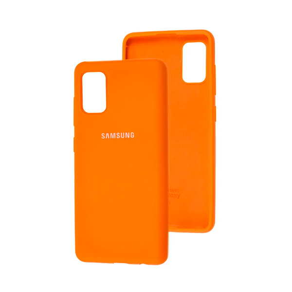 Чехол Original Soft Touch Case for Samsung A41-2020/A415 Orange