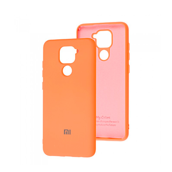 Чехол Original Soft Touch Case for Xiaomi Redmi Note 9/Redmi 10x Orange