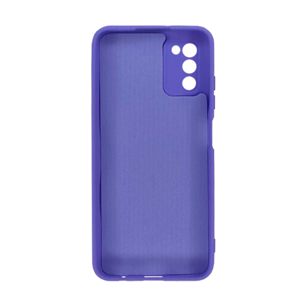 Чохол Original Soft Touch Case for Samsung A03s-2021/A037 Lilac with Camera Lens