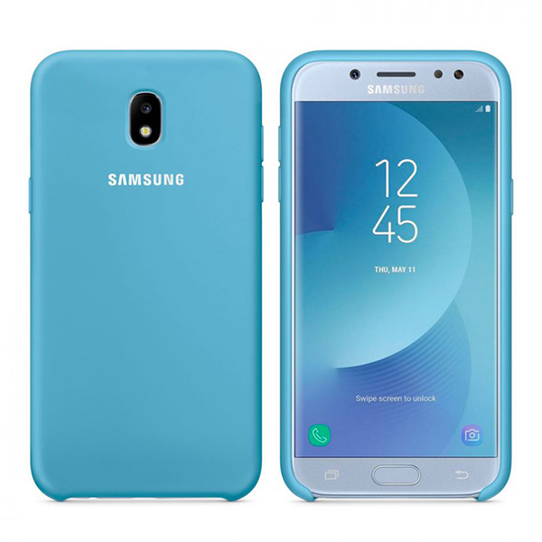 Чехол Original Soft Touch Case for Samsung J3-2017/J330 Blue