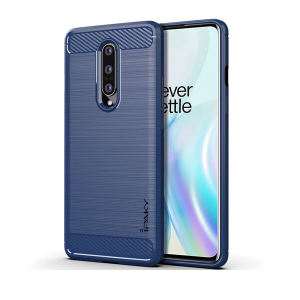 Original Silicon Case OnePlus 8 Dark Blue iPaky