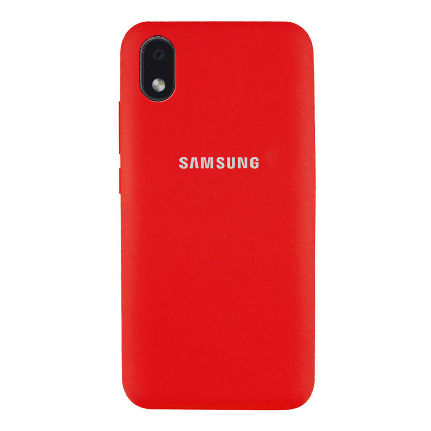 Чохол Original Silicon Case Samsung A01-2020/A015 Red