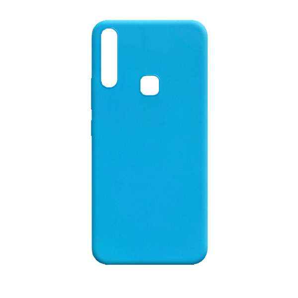 Original Silicon Case Vivo Y15/Y17 Blue