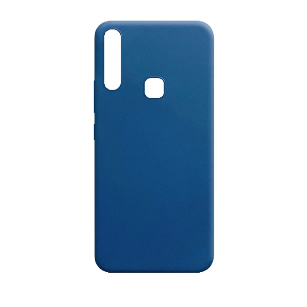 Original Silicon Case Vivo Y15/Y17 Dark Blue