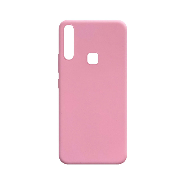 Original Silicon Case Vivo Y15/Y17 Pink