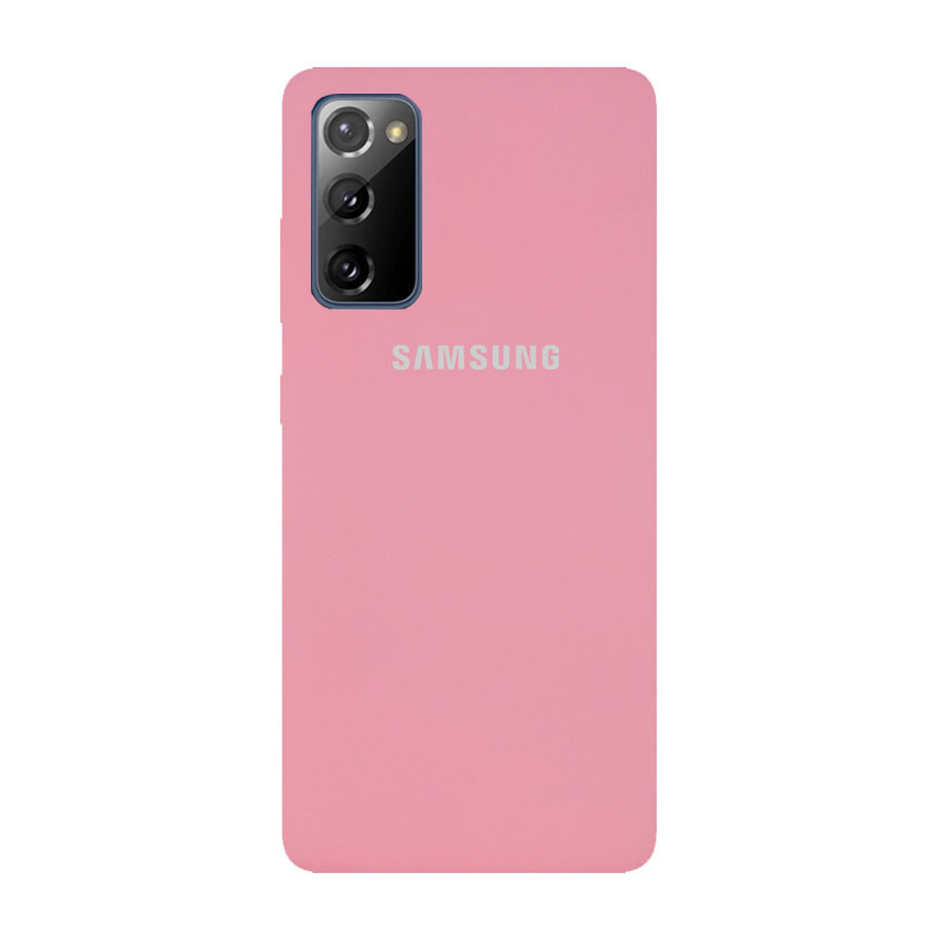 Чехол Original Soft Touch Case for Samsung S20 FE/G780 Pink
