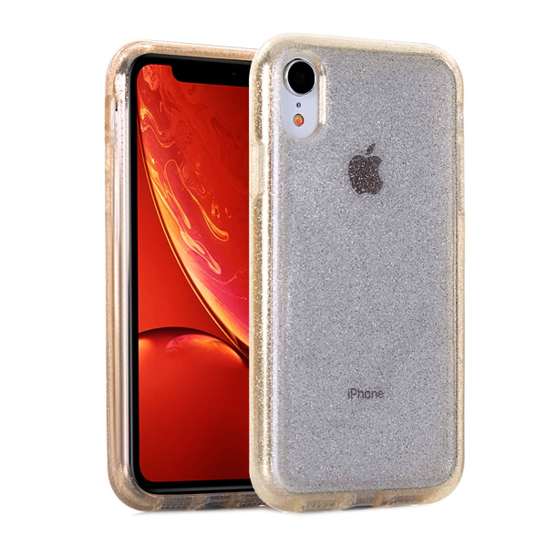 Original Silicon Case iPhone XR Star Gold