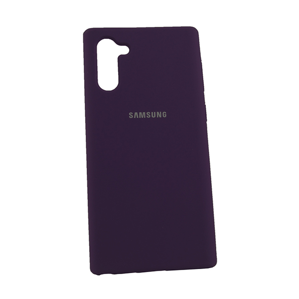 Чехол Original Soft Touch Case for Samsung Note 10/N970 Purple