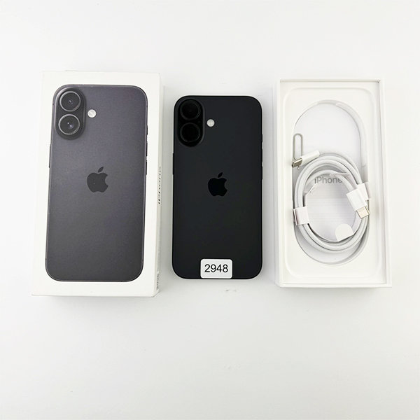 Apple iPhone 16 128GB Black Б/У №2948 (Стан 10/10)