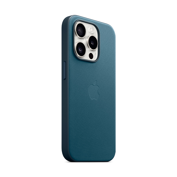 Чехол Apple iPhone 15 Pro FineWoven Case with MagSafe Pacific Blue (MT4Q3)