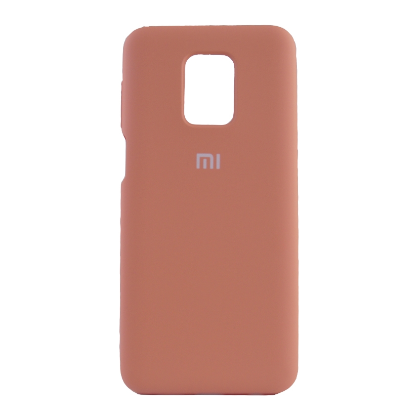 Чехол Original Soft Touch Case for Xiaomi Redmi Note 9s/Note 9 Pro/Note 9 Pro Max Peach