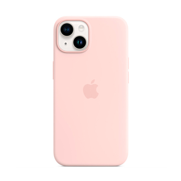 Чохол Apple iPhone 14 Plus Silicone Case with MagSafe Chalk Pink (MPT73ZE/A)