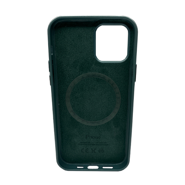 Чохол Leather Case для iPhone 13 Pro Max with MagSafe Pine Green