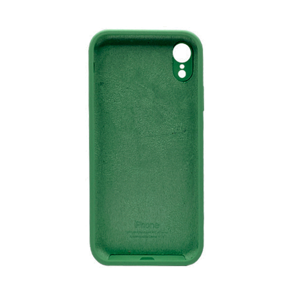 Чехол Soft Touch для Apple iPhone XR Pine Green with Camera Lens Protection Square