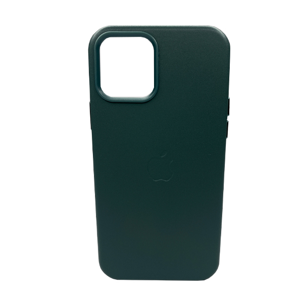 Чохол Leather Case для iPhone 12 Pro Max with MagSafe Pine Green