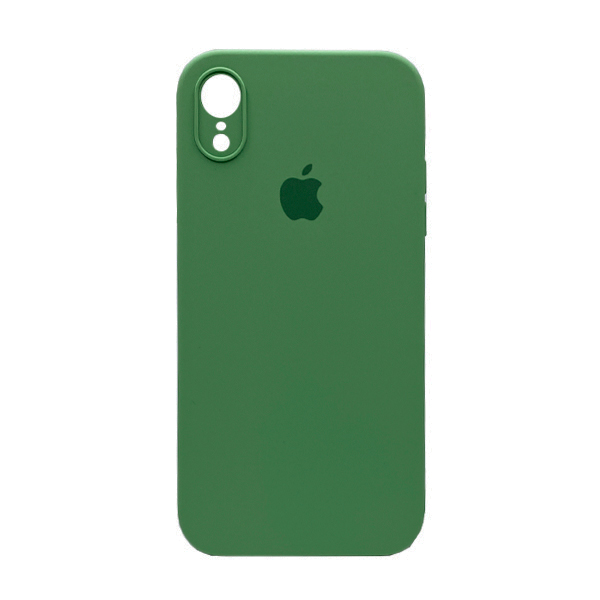 Чехол Soft Touch для Apple iPhone XR Pine Green with Camera Lens Protection Square