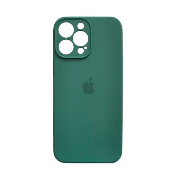 Чехол Soft Touch для Apple iPhone 13 Pro Pine Green with Camera Lens Protection Square