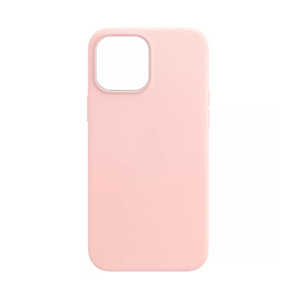 Чохол Leather Case для iPhone 12/12 Pro with MagSafe Pink Sand