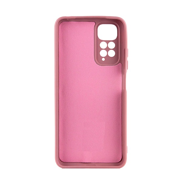 Чохол Original Soft Touch Case for Xiaomi Redmi 10/Note 11 4G Pink with Camera Lens