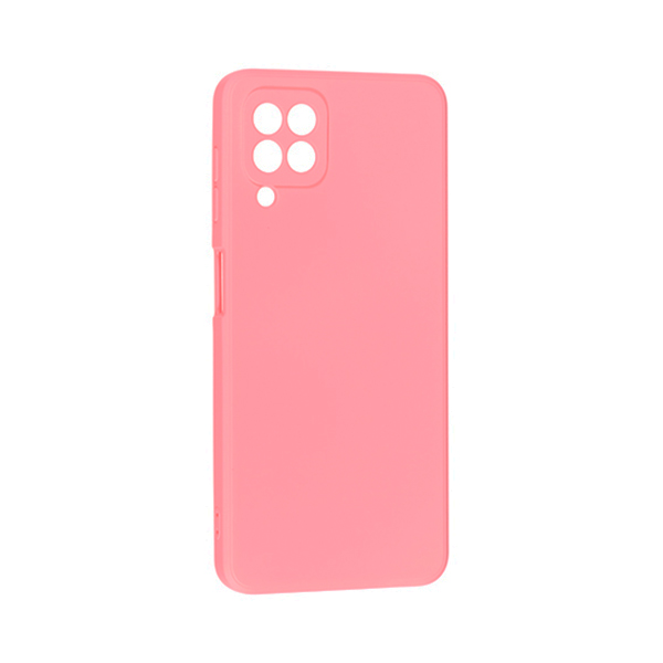 Чехол Original Soft Touch Case for Samsung A12-2021/A125/M12-2021 Hot Pink with Camera Lens