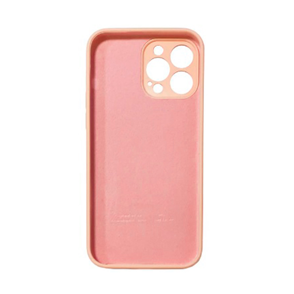 Чехол Soft Touch для Apple iPhone 13 Pro Pink with Camera Lens Protection Square