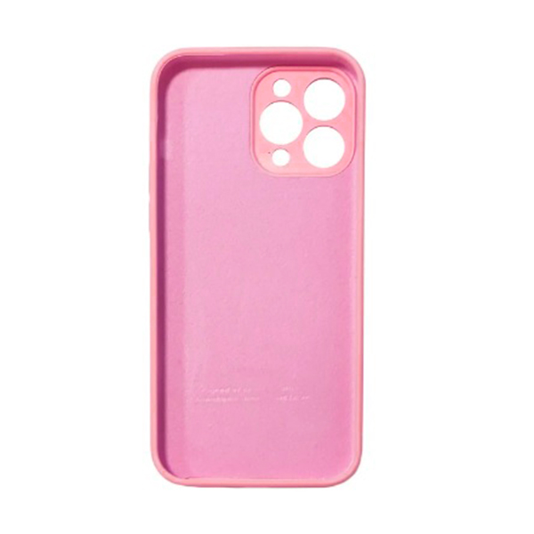 Чехол Soft Touch для Apple iPhone 11 Pro Max Pink with Camera Lens Protection Square