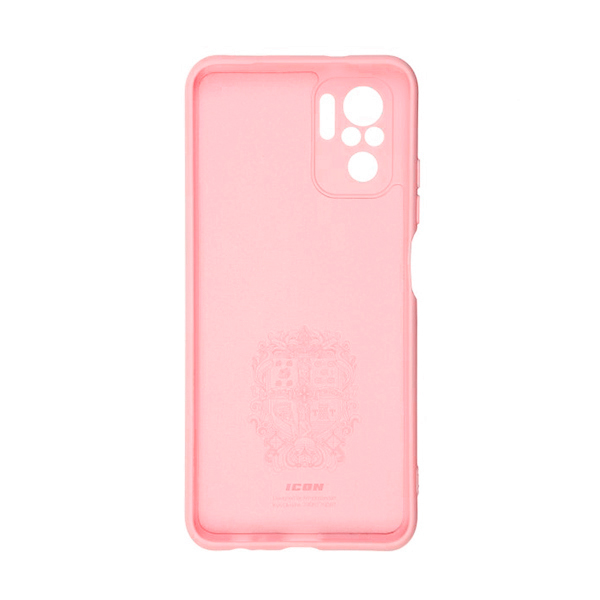 Чехол Original Soft Touch Case for Xiaomi Poco M5S Pink with Camera Lens