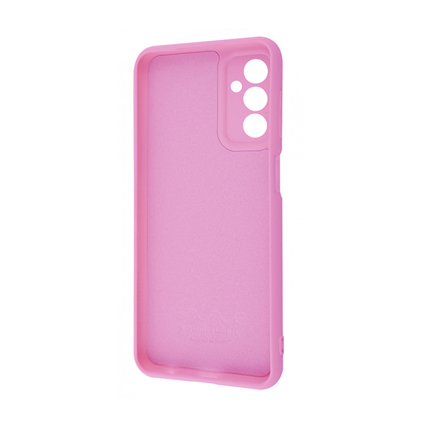 Чехол Original Soft Touch Case for Samsung M13-M135/M23-M236 Pink with Camera Lens