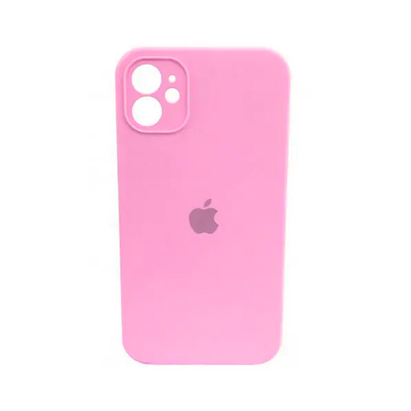 Чехол Original Soft Touch Case for iPhone 11 Pink with Camera Lens