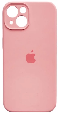 Чохол Soft Touch для Apple iPhone 13/14 Pink with Camera Lens Protection Square