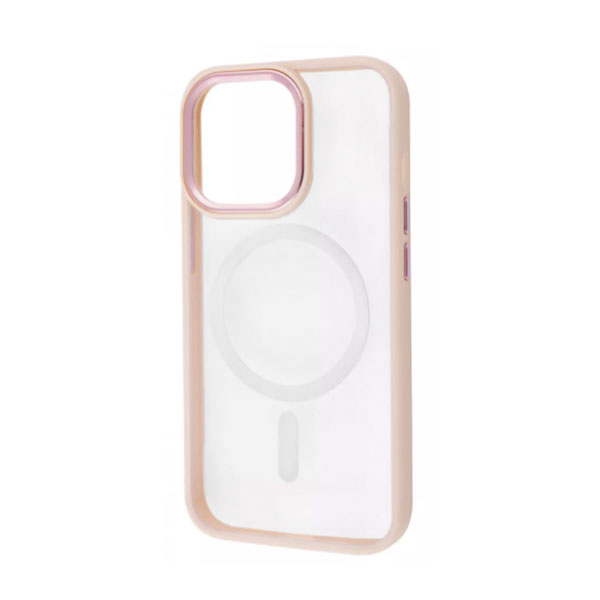 Чохол Wave Desire Case для Apple iPhone 13/14 with MagSafe Pink Sand