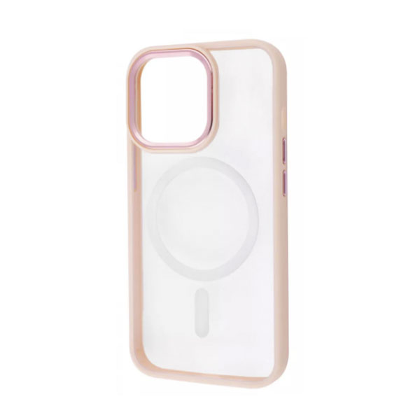 Чохол Wave Desire Case для Apple iPhone 14 Plus with MagSafe Pink Sand