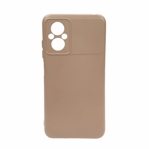 Чехол Original Soft Touch Case for Xiaomi Poco M5/Redmi Note 11R Pink Sand with Camera Lens