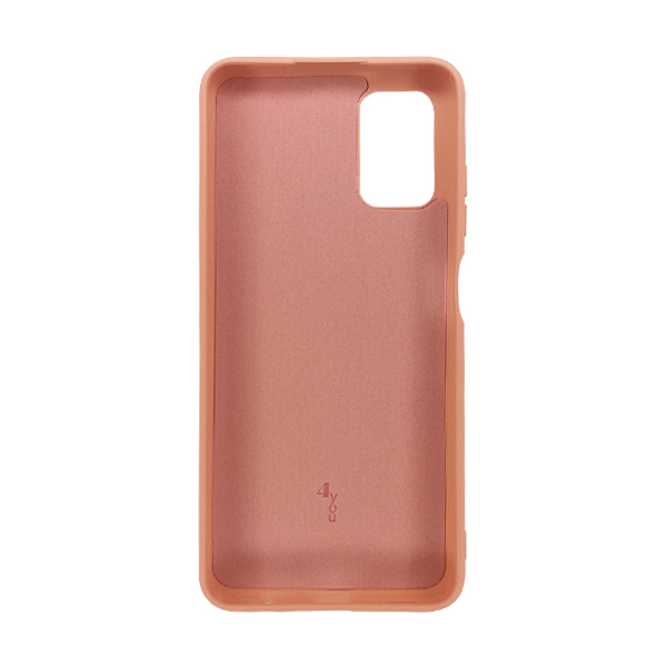 Чехол Original Soft Touch Case for Samsung A03s-2021/A037 Pink Sand