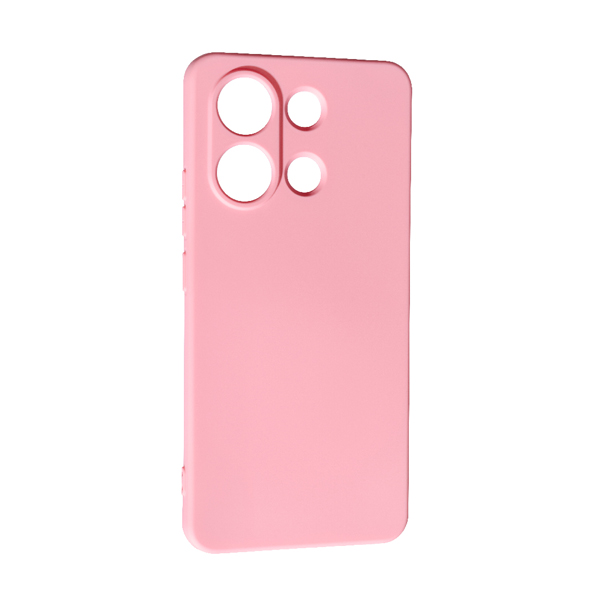 Чехол Original Soft Touch Case for Xiaomi Redmi Note13 4G Pink with Camera Lens