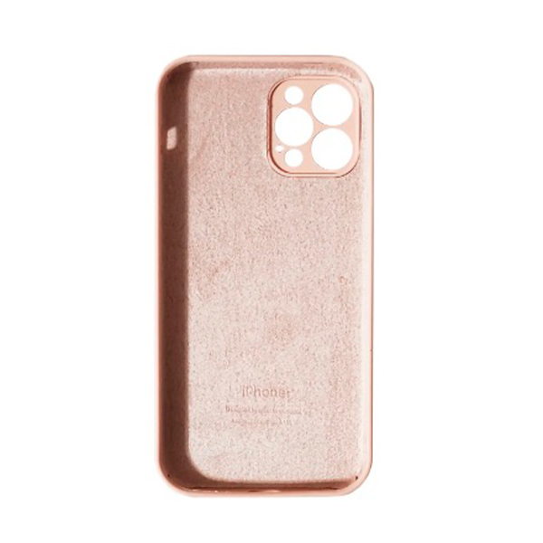 Чохол Soft Touch для Apple iPhone 13 Pro Max Pink Sand with Camera Lens Protection Square