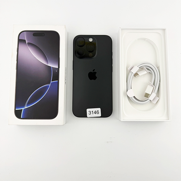Смартфон Apple iPhone 16 Pro 256GB Black Titanium (MYNH3)