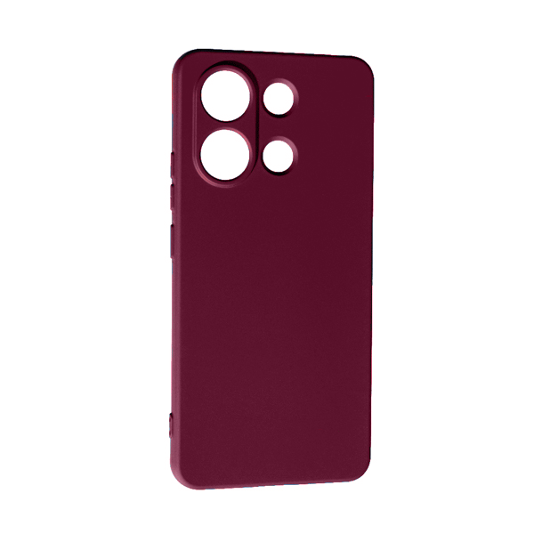 Чехол Original Soft Touch Case for Xiaomi Redmi Note13 4G Plum with Camera Lens