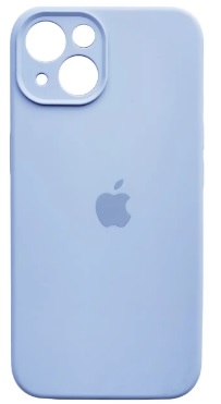 Чохол Soft Touch для Apple iPhone 13/14 Powder Blue with Camera Lens Protection Square