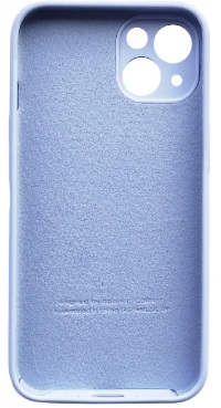 Чохол Soft Touch для Apple iPhone 13/14 Powder Blue with Camera Lens Protection Square