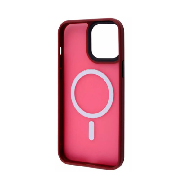 Чехол Wave Matte Colorful Case для Apple iPhone 14 Plus with MagSafe Plum
