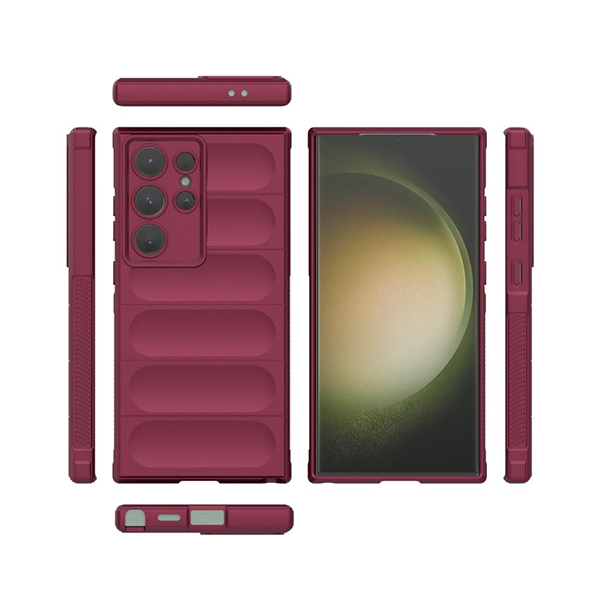 Чохол Cosmic Magic Shield for Samsung S24 Ultra-2024/S928 Plum with Camera Lens